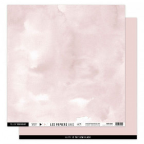 Papier uni N°7 Rose Lotus Papier uni N°7 Rose Lotus
