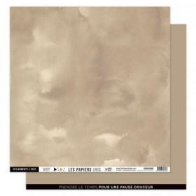 Papier uni N°27 Beige Papyrus Papier uni N°27 Beige Papyrus