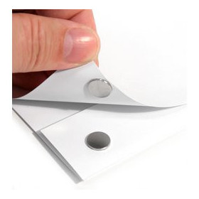 Aimants adhésifs ultra fins - diam 1 cm Aimants adhésifs ultra fins - diam 1 cm