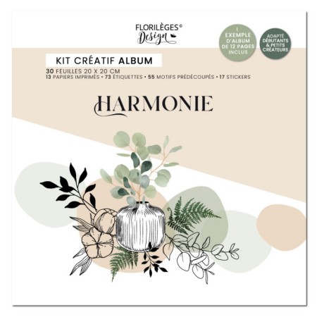 Kit créatif album HARMONIE