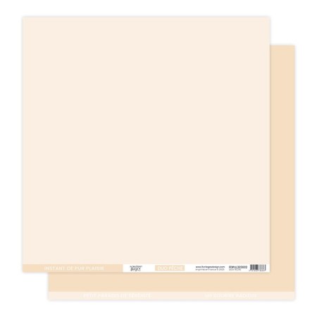 Papier uni FLORILEGES Duo Pêche