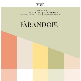 Kit papiers unis FARANDOLE Kit papiers unis FARANDOLE