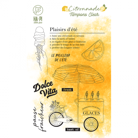Tampons clear - Plaisirs d'été
