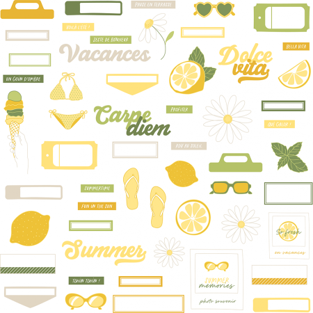 HA.PI Little fox - Die cuts Citronnade