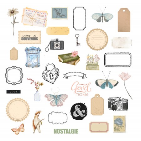 Die-cuts - VINTAGE JOURNAL