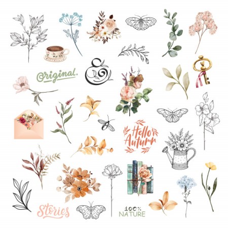 Die-cuts calque - VINTAGE JOURNAL