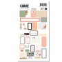 Etiquettes autocollantes - VINTAGE JOURNAL