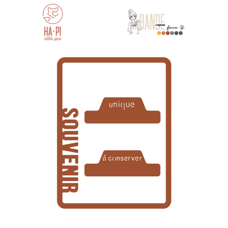 HA.PI Little fox - Die Cadre souvenir