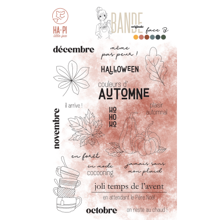Tampons clear - Couleurs d'automne