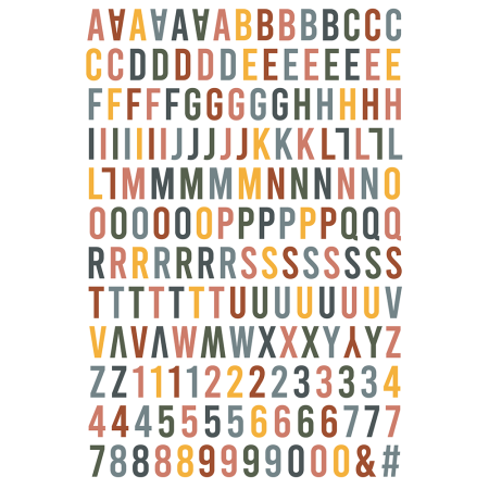 Alphabet relief - Bande originale