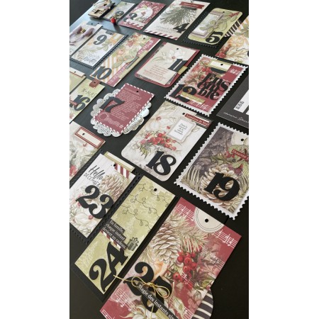 KIT abonnement 2025 n°6 - Kit de l'Avent (avec tuto PDF et vidéo)