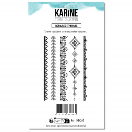 Tampons clear - Bordures ethniques