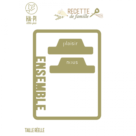 HA.PI Little fox - Die Cadre ensemble