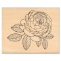 Tampon bois - Rose ancienne
