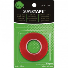 Rouleau adhésif double face extra fort 3 mm x 5.5 m Rouleau adhésif double face extra fort 3 mm x 5.5 m