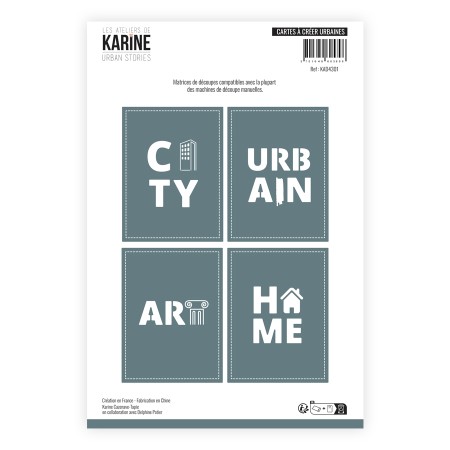 Die - Cartes à créer urbaines
