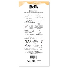 Tampons clear - Textes souvenirs