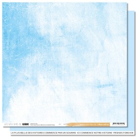 LES ATELIERS DE KARINE - Back to basic - Bleu clair
