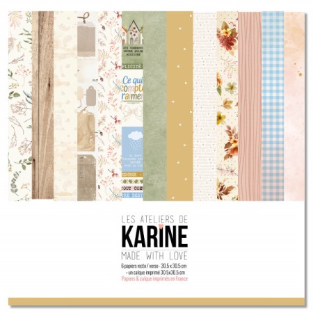 LES ATELIERS DE KARINE - Pack MADE WITH LOVE