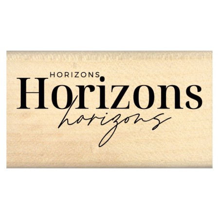 Tampon bois - Horizons