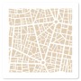 Pochoir - Carte Urbaine
