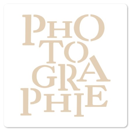 Pochoir - Photographie