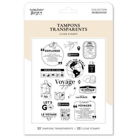 Tampons clear - Le voyage commence ici
