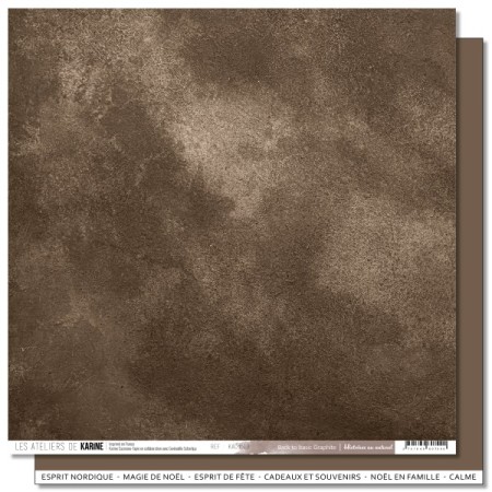 LES ATELIERS DE KARINE - Back to basic - Graphite