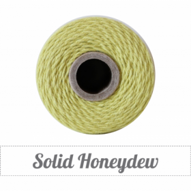 Ficelle coton vert chartreuse - uni Ficelle coton vert chartreuse - uni