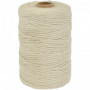 Ficelle de jute blanche - Grande bobine