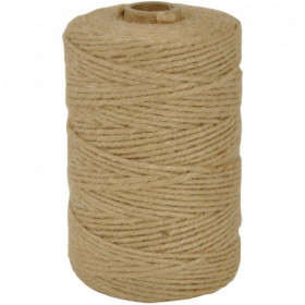 Ficelle de jute naturelle - Grande bobine Ficelle de jute naturelle - Grande bobine