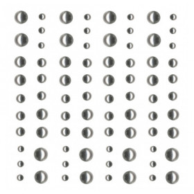 Perles adhésives ARGENT Perles adhésives ARGENT