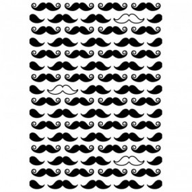 Tampon - Fond Moustaches