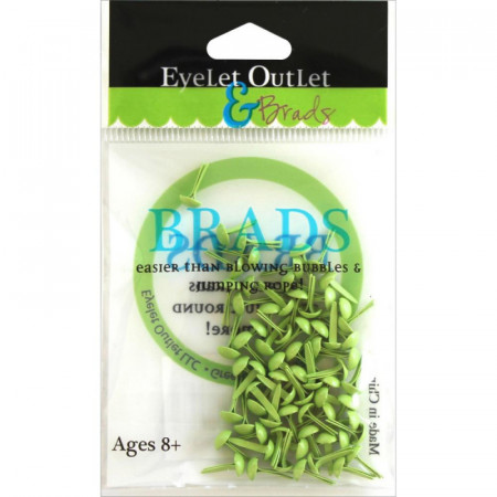 Brads 4 mm - vert clair