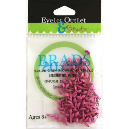 Brads 4 mm -rose fuschia