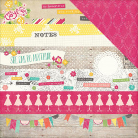 ECHO PARK Petticoats & Pinstripes - Border Strips (girl)