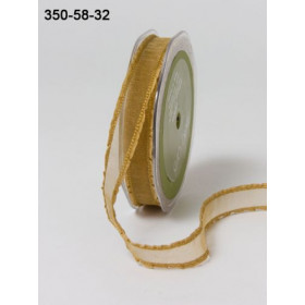 Ruban transparent à volant OR petit Ruban transparent à volant OR petit